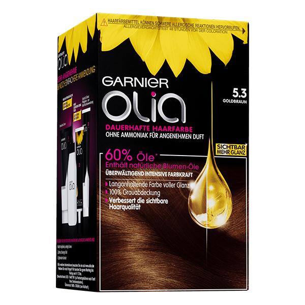 Garnier Olia Краска для волос Золотисто-каштановый 5.3