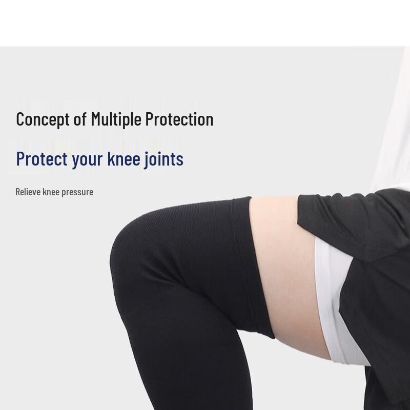Tingbai Anti-Slip Sports Full Leg & Knee Support Sleeve