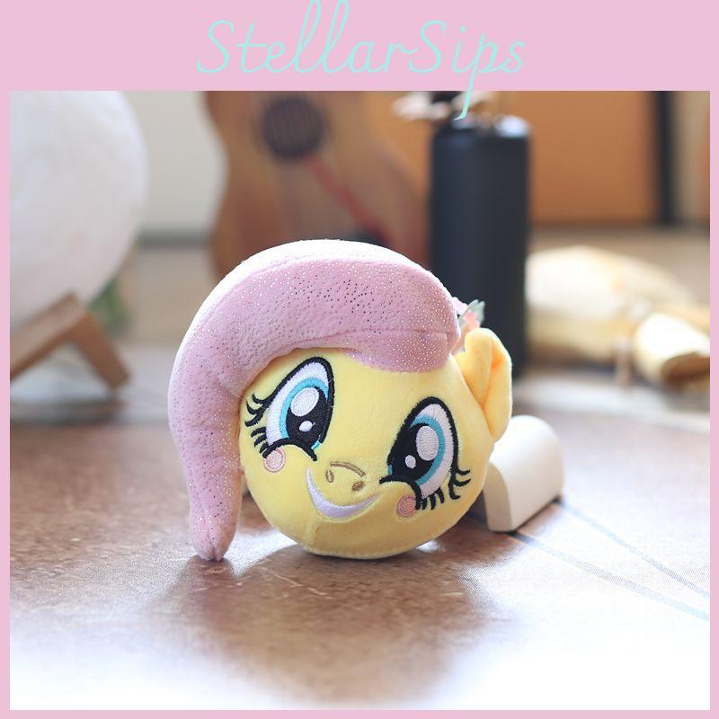 Cute Pony Plush Keychain Super Soft Stress Relief Toy Gift For Girls Kids Decor