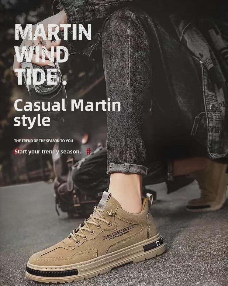 Pantofi de lucru impermeabili pentru bărbați - Respirabili, Rezistenți la uzură, cu talpă groasă pentru toamnă