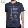 Patent Acoustic Electric Guitar Music Men T Shirt Crazy 100 Cotton Short Sleeves Tees Crew Neck TShirts Printed Tops