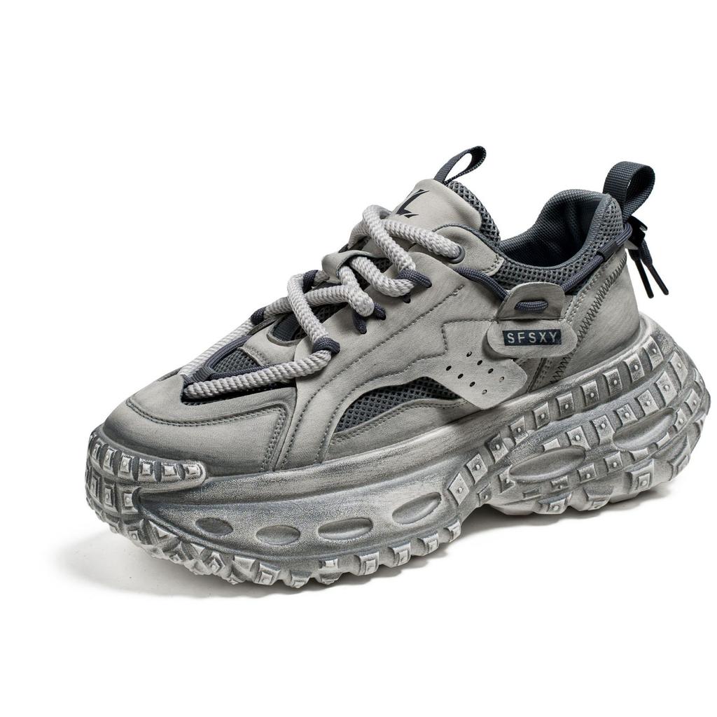 Spring 22 new new running shoes breathable shoes casual shoes old dirty sports shoes