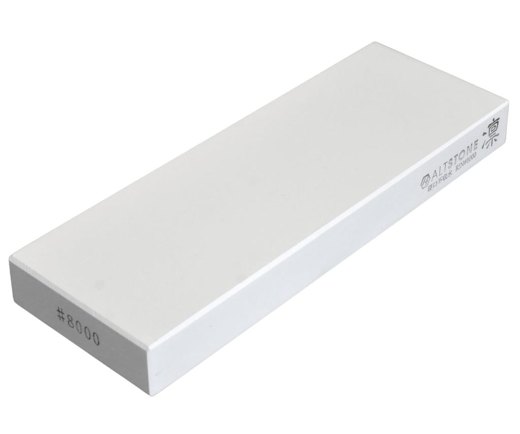 ALTSTONE Sharpening Stone Regular and Precise Super Finishing Stone 8000 Grit Knife Sharpening Stone Ceramic Made In Japan "RIN Non-Absorbent Size"