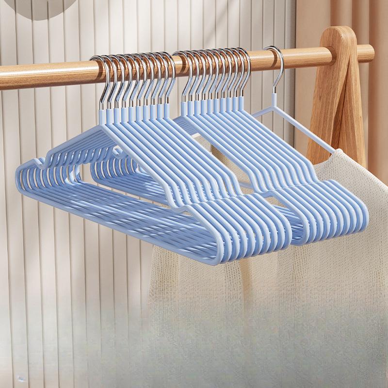 Plastic Clothes Hangers for Home Use Leaving No Trace and Being Anti-slip Thickened and Thickened Clothes Drying