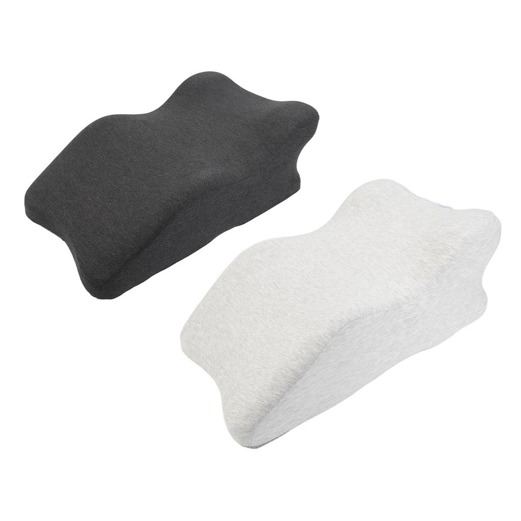 Leg Support and Elevating Pillow Memory Foam Ergonomic Breathable Leg Pillow with Removable Velvet C