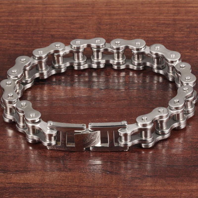 LUXY MOON Bracelet Men's Bracelet Rock Personalized Motorcycle Chain Bicycle Bracelet