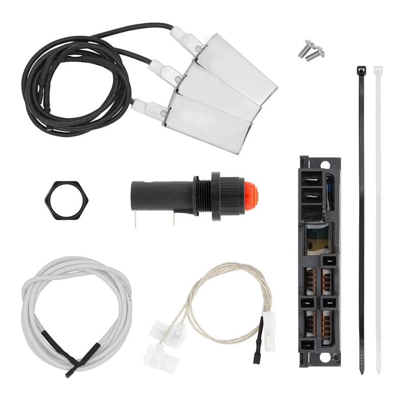 M63K-42325 Grill Igniter Kit For Weber Summit B6 Grills, Replacement For Weber Summit Gold/Platinum B6 Models 2000 To 2006