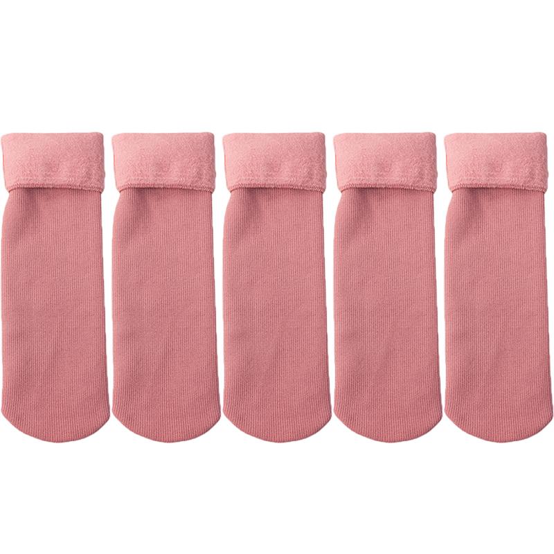 Women's Thicken Thermal Socks Snow Stocking Winter Warm Cashmere Socks Velvet Wool Self-Heating Boot Home Sleeping Socks