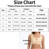 Women Shapewear Bra with Hooks Compression Push Up Underwear Front Closure Lingerie Back Support Sports Bra Post-Surgery Top