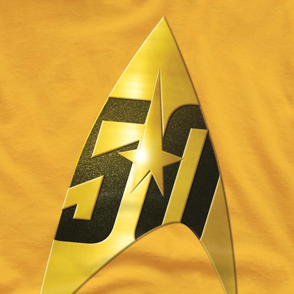 Star Trek Mens 50th Anniversary Delta T-Shirt