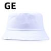 Fashion Summer Reversible Bucket Hat Woman Man Outdoor Sports Sun Beach Fisherman Cap Unisex Adult Daily Solid Visor Panama Hat