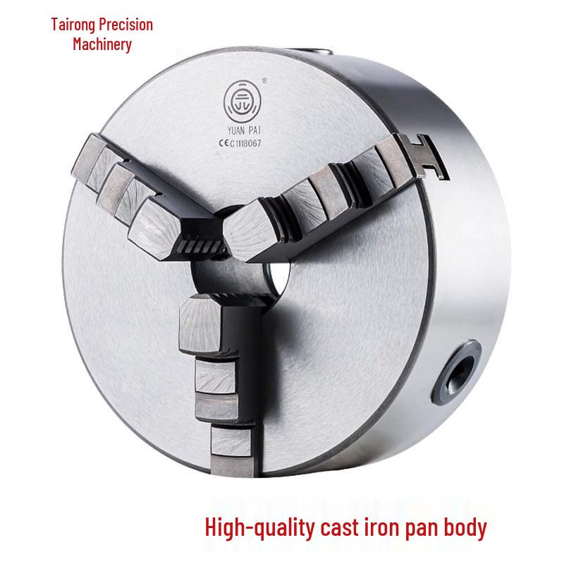 Chuck Yuan Pai K11160 Self-Centering Lathe Chuck with Forward & Reverse Linked Three Jaws