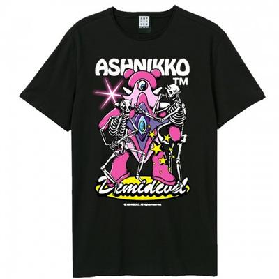 Amplified Unisex Adult Demidevil Ashnikko Halloween T-Shirt