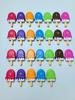 Montessori Ice Cream Letter Matching Toy - Color & Word Recognition for Early Education Kids