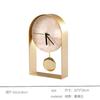 Luxury Modern Office Clock Decor Home Study Bookshelf Desktop