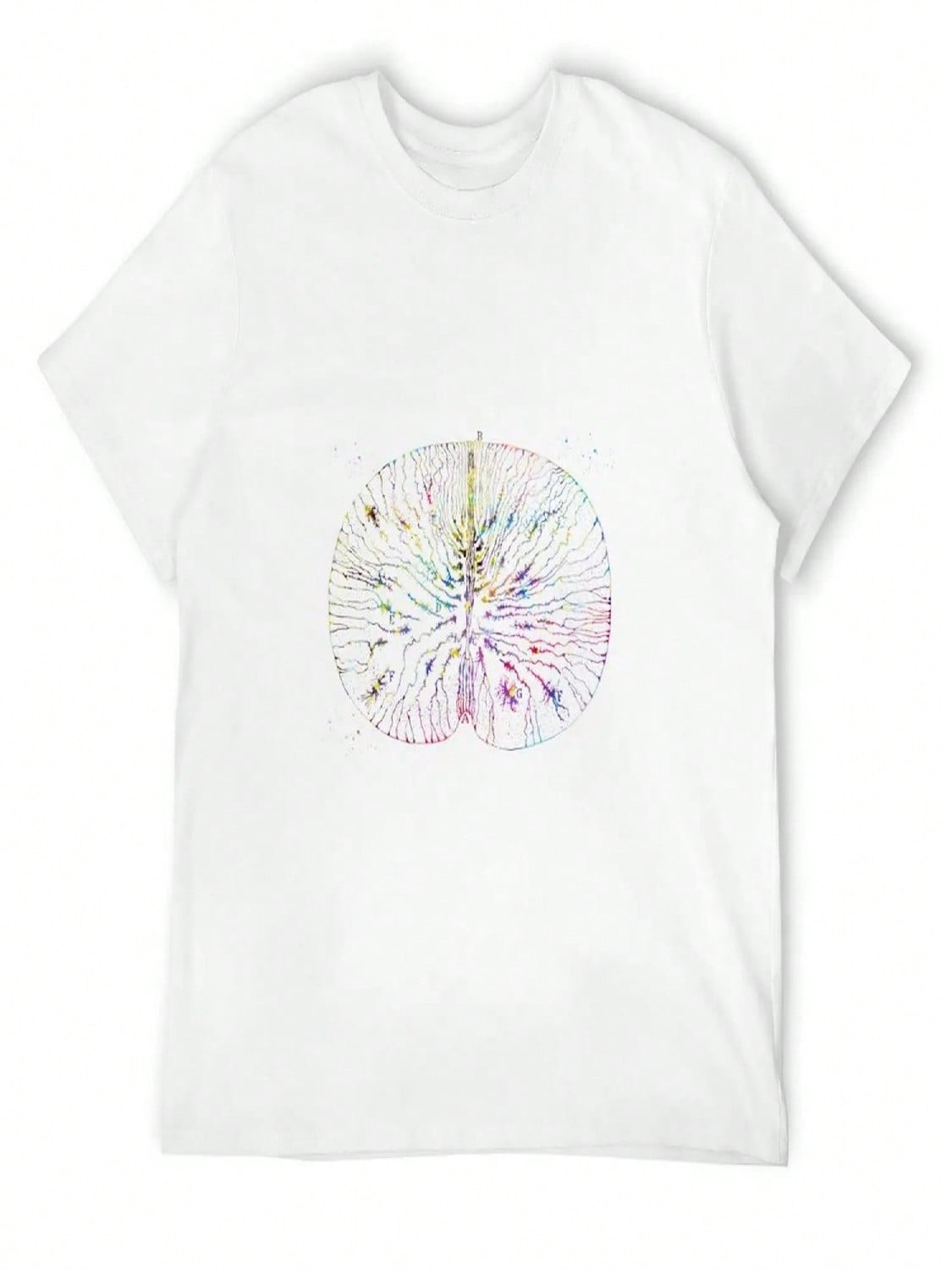 The Beautiful Brain T-Shirt Quick Drying New Edition Plain T Shirts unisex S разноцветный