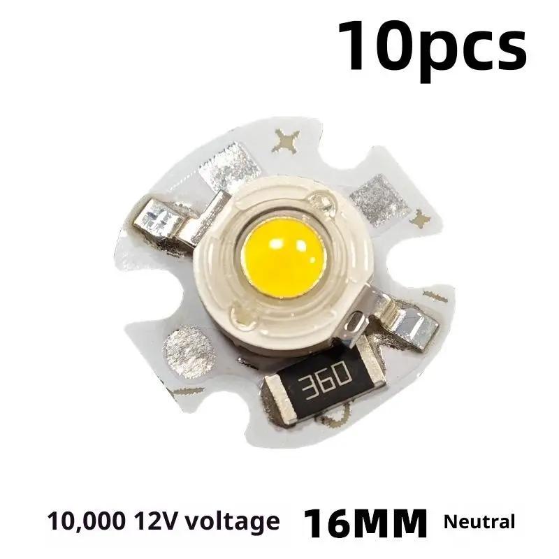 5/10Pcs 16mm 20mm LED Lamp Boards 1W 3W Single Color 5V 12V Warm Neutral White Spotlights Downlights Sunset Lights