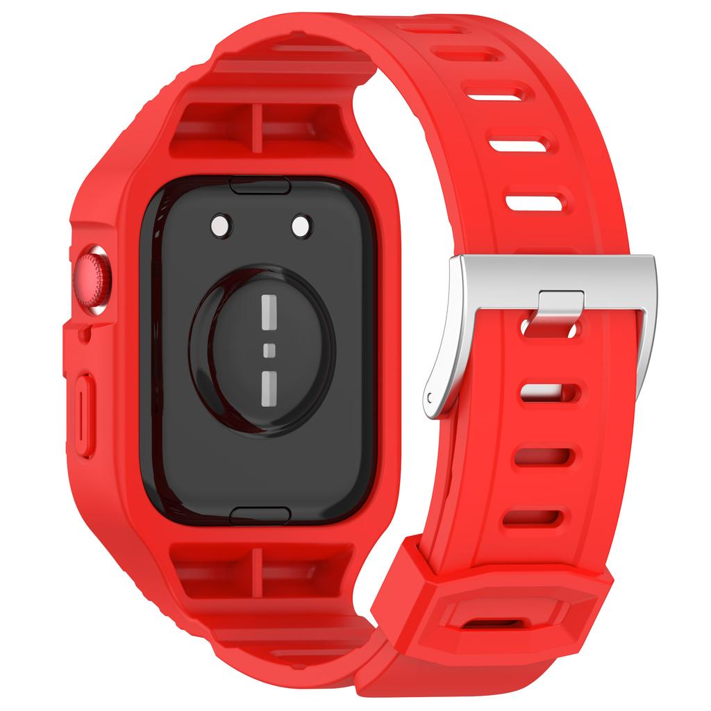 Protector Case+Strap for Huawei Watch Fit 3 Silicone Sports Bracelet Correa Smartwatch Watchband For Huawei Fit3 Accessories