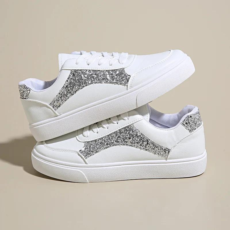 Fashion Sneakers Women's Shoes White Flats Running Sneaker Sports Sale Elegant Casual Designer Platform Barefoot Woman Trend Comfortable