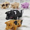 MOC City Animal Building Block Figures Eagle Owl Panda Parrot Seagull Penguin Zoo Fram Horse  Pig Accessories Bricks Toy Gift