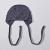 Solid Color Lace-up Knitted Hat, Photo Artifact Rabbit Down Rabbit Fur, Windproof Soft Waxy Bag Head In Autumn and Winter, Showing Face and Small Ear