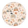 Children Cartoon Round Carpet Animal Puzzle Game Baby Crawl Mat Playful Soft Rug Room Decor