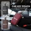 Leather Car Key Case Cover Wallet Keychain Zipper Srtorage Bag For BYD Atto F0 G3 I3 Ea1 F3 E6 Yuan Plus Song Max Tang Dmi