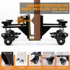 Tür Einbau Dolly Türpaneel Handhabungswagen 360º Drehung Translating Roller Schwerlast Türpaneel Wagen Board Dolly