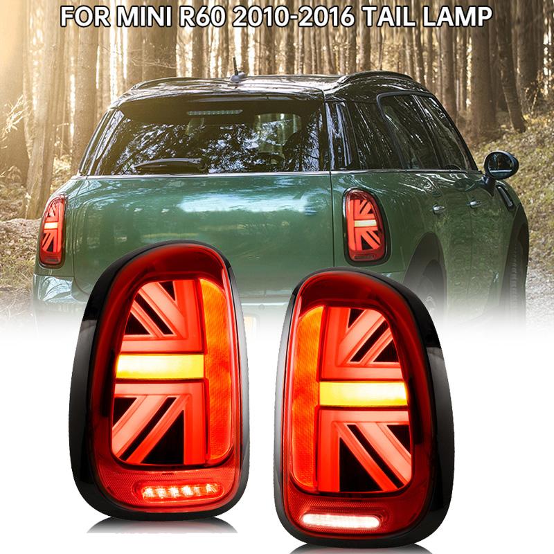 LED Tail Light Assembly for MINI Cooper F56 R56 R50 R60 LED Tail Lamp Turning Signal Brake Light Rear Lamp