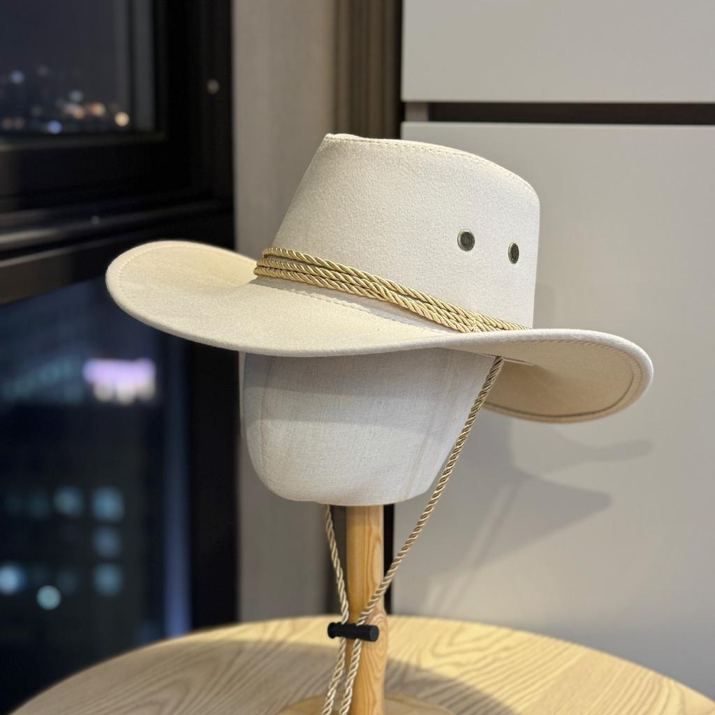 Summer wide-brimmed western cowboy hat for men and women2026Outdoor sun protection hat for horseback riding, mountain climbing, and photography,