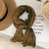 Women's Cotton and Linen Scarf Floral Scarf Splicing Literary and Artistic Fashion Warm Scarf Shawl
