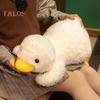 Duck Plush Doll Stuffed Animal Soft White Duck Plush Pillows Kawaii Hugging Duck Plushie Toys Gift for Kids Christmas Birthday