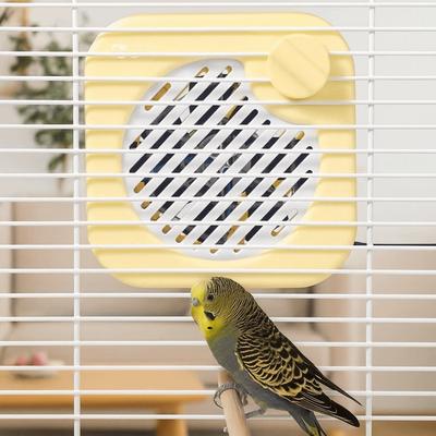 Protiopařovací papoušek teplovzdušný ventilátor termostatický bezpečné topení papoušek topení automatické kovové odolné proti okusu ptačí klec topení