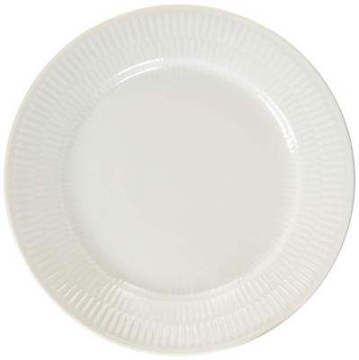 Imported Royal Copenhagen White Fluted Plate 19cm 1017402 [Regular Product]