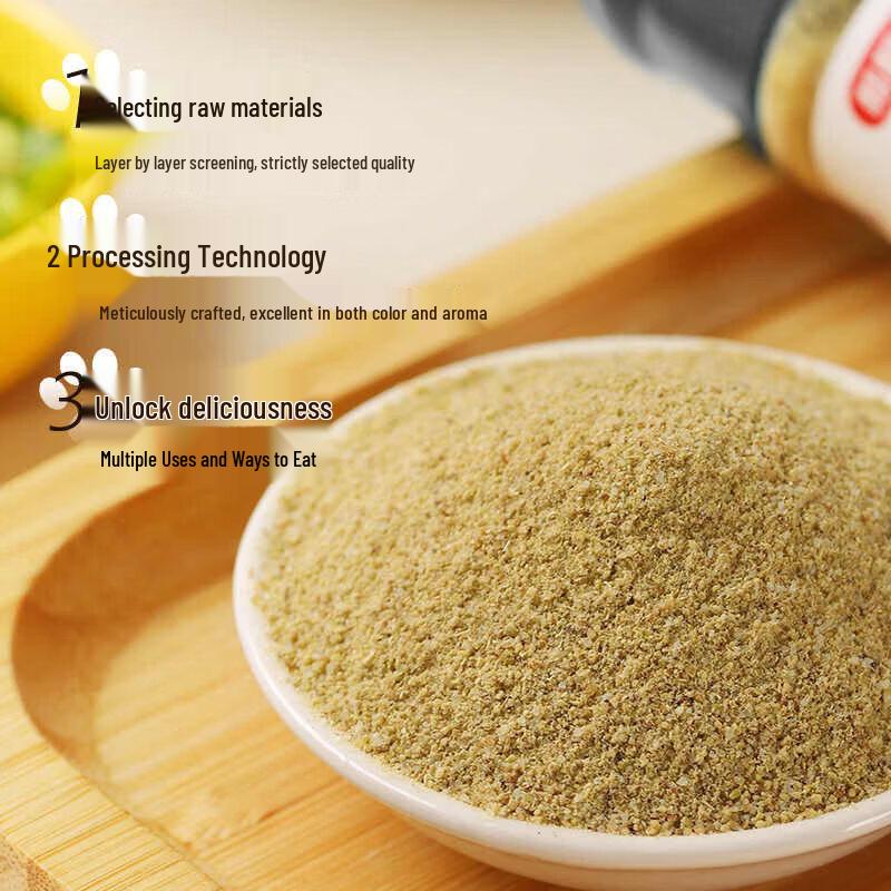 ZISIZ Black & White Pepper, Cumin, Chili Powder Blend