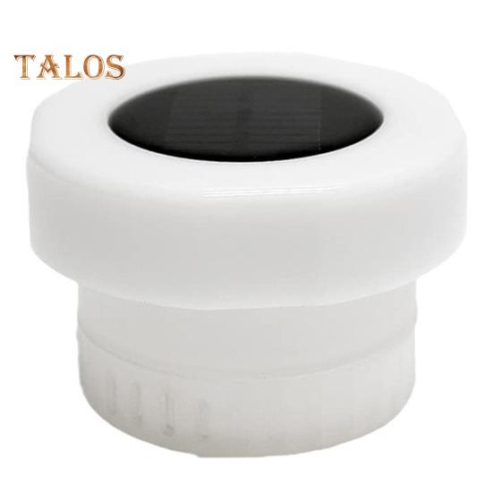 Solar Pool Chlorine Floater with Light Chlorine Tablet Floater Pool Chlorine Dispenser Colorful Light Chlorine Floater for Hot Tub