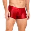 Mens Glossy Boxer Briefs Low Rise Underpants Swim Shorts Pool Party Beach Volleyball Beachwear Shorts