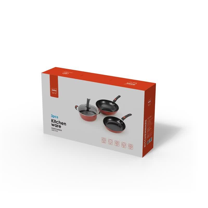 Hermand Tinode Non-stick Cookware Set