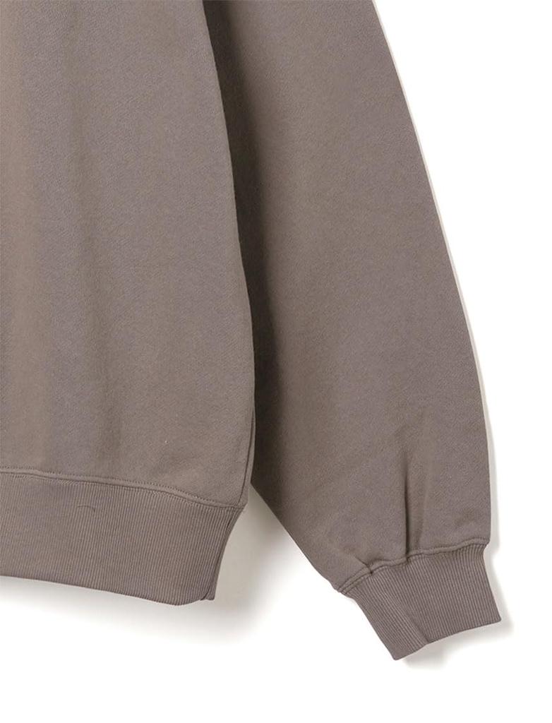 Big Half USA and [Good Wear] Sweatshirt, Zip, Cotton, Men's Women's (M, Greige)