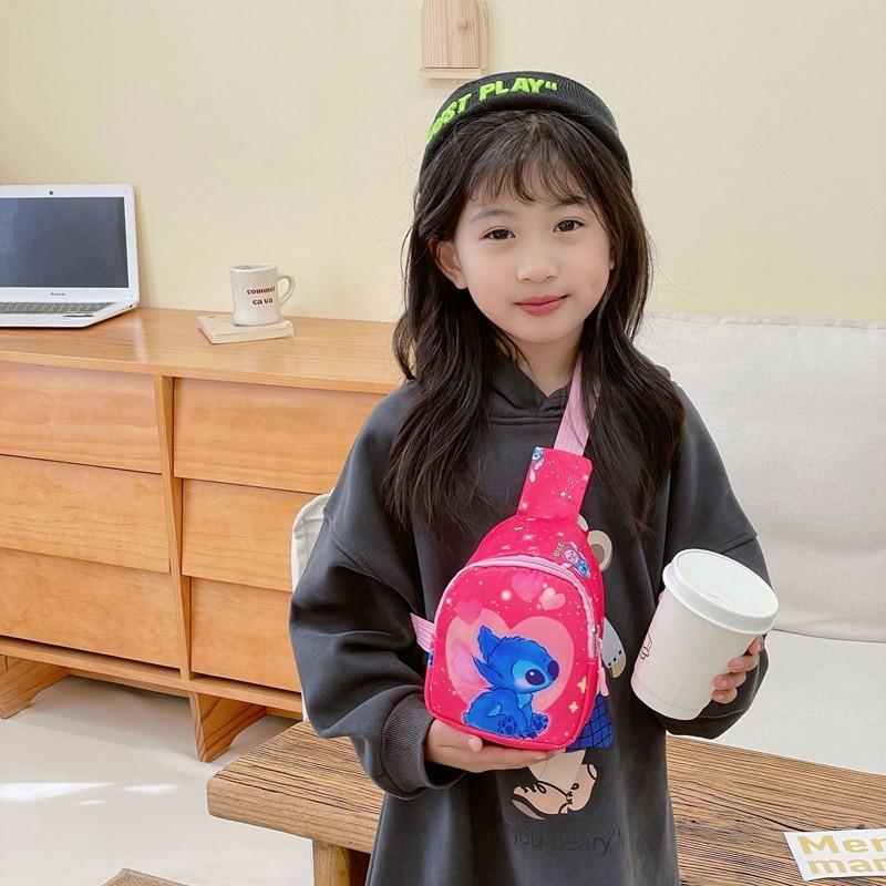 Stitch Baby Borsttas Met Polyester Voering Voor Dagelijks Gebruik Door Kinderen