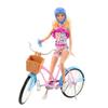 barbie Bicycle Set 3 and HBY28 Pedal-Play! Pastel-Colored [Doll Included] [Dress-Up Doll] [Ages Up]