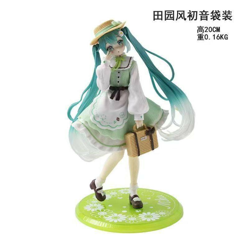 4.33-7.87 Inch Hatsune Miku Anime Action Figures Noodles Stopper Model Figure Toys Collectible Gift For Toys Hobbies Children