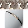 Versatile And Fashionable Pearl Belt Accessory For Summer Dresses And Sweaters