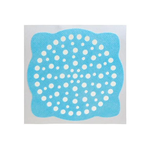 

30PCS Shower Drain Hair Catcher Self-Adhesive Floor Drain Stickers Disposable Mesh Sink Strainer Filter For Bathroom kitchen