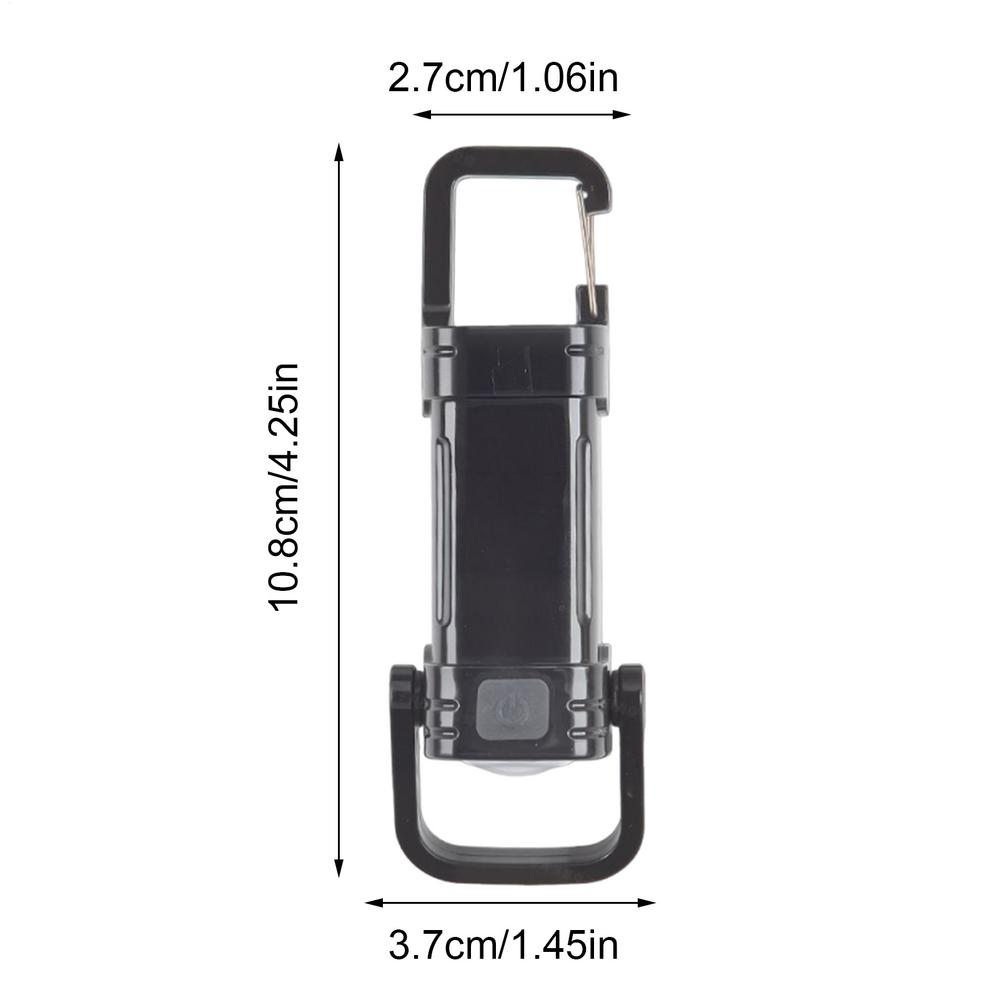 Keychain Flashlight Portable Dimmable Lamp Rechargeable Keychain Light For Camping Running Night Work Outdoor Dorm College