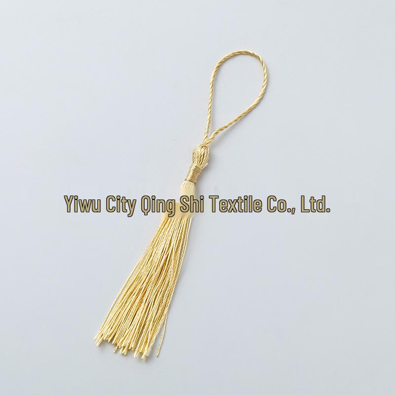 Polyester Silk Tassels for DIY Crafts and Bookmarks