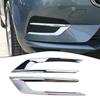 2Pcs Front Fog Light Cover Trim For Volvo XC60 2018-2024 Fog Lamp Decoration Auto Day Driving Lamps Frame