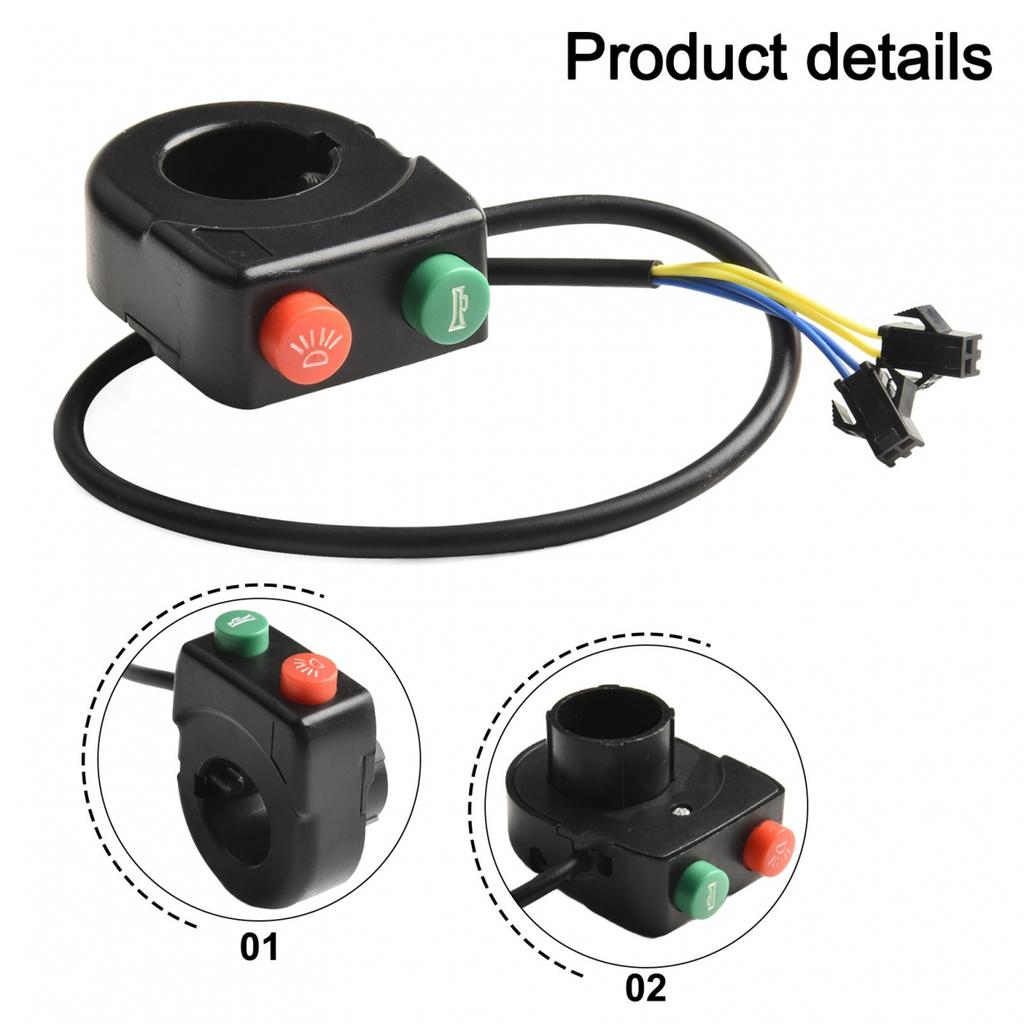 Start Kill Switch Ebike Switch Throttle Control Pin 12V