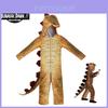 Jurassic Park Dinosaurier Cosplay Kostüm für Kinder Halloween Rollenspiel T-rex Triceratops Stegosaurus