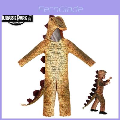 Jurassic Park Dinosaurier Cosplay Kostüm für Kinder Halloween Rollenspiel T-rex Triceratops Stegosaurus